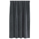vidaXL Sötétítő függönyök 2 pcs Világosszürke 140 x 140 cm Bársony