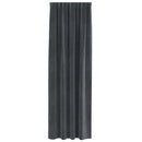 vidaXL Sötétítő függönyök 2 pcs Világosszürke 140 x 260 cm Bársony