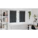 vidaXL Sötétítő függönyök 2 pcs Világosszürke 140 x 140 cm Bársony