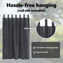 vidaXL Sötétítő függönyök 2 pcs Világosszürke 140 x 140 cm Bársony