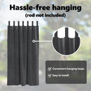 vidaXL Sötétítő függönyök 2 pcs Világosszürke 140 x 175 cm Bársony
