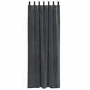 vidaXL Sötétítő függönyök 2 pcs Világosszürke 140 x 260 cm Bársony