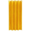 vidaXL Sötétítő függönyök 2 pcs Mustár sárga 140 x 175 cm Bársony