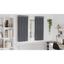 vidaXL Sötétítő függönyök 2 pcs Világosszürke 140 x 175 cm Bársony