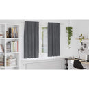vidaXL Sötétítő függönyök 2 pcs Világosszürke 140 x 175 cm Bársony