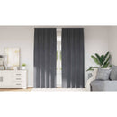 vidaXL Sötétítő függönyök 2 pcs Világosszürke 140 x 225 cm Bársony