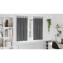 vidaXL Sötétítő függönyök 2 pcs Világosszürke 140 x 175 cm Bársony