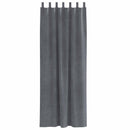vidaXL Sötétítő függönyök 2 pcs Világosszürke 140 x 225 cm Bársony