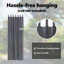 vidaXL Sötétítő függönyök 2 pcs Világosszürke 140 x 245 cm Bársony