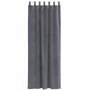 vidaXL Sötétítő függönyök 2 pcs Világosszürke 140 x 245 cm Bársony