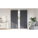 vidaXL Sötétítő függönyök 2 pcs Világosszürke 140 x 260 cm Bársony