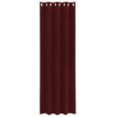 vidaXL Sötétítő függönyök 2 pcs Bordó 140 x 245 cm Bársony