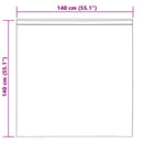vidaXL Sötétítő függönyök 2 pcs Bordó 140 x 140 cm Bársony