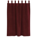 vidaXL Sötétítő függönyök 2 pcs Bordó 140 x 140 cm Bársony