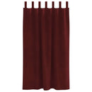 vidaXL Sötétítő függönyök 2 pcs Bordó 140 x 175 cm Bársony