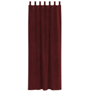 vidaXL Sötétítő függönyök 2 pcs Bordó 140 x 245 cm Bársony