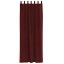 vidaXL Sötétítő függönyök 2 pcs Bordó 140 x 260 cm Bársony
