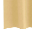 vidaXL Fekete Függöny Gyűrűkkel 2 db Bézs 175 x 140 cm Poliészter