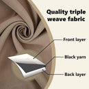 vidaXL Fekete Függöny Gyűrűkkel 2 pcs Sötét Barna 225 x 140 cm