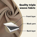 vidaXL Fekete Függöny Gyűrűkkel 2 pcs Sötét Barna 245 x 140 cm