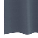 vidaXL Fekete Függöny Gyűrűkkel 2 pcs Antracit 245 x 140 cm Poliészter