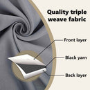 vidaXL Fekete Függöny Gyűrűkkel 2 pcs Világosszürke 245 x 140 cm
