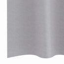 vidaXL Fekete Függöny Gyűrűkkel 2 db Fém Szürke 225 x 140 cm