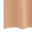 vidaXL Fekete Függöny Gyűrűkkel 2 db Világos Barna 140 x 140 cm