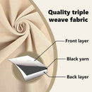 vidaXL Fekete Függöny Gyűrűkkel 2 pcs Krém 175 x 140 cm Poliészter