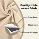 vidaXL Fekete Függöny Gyűrűkkel 2 pcs Krém 225 x 140 cm Poliészter