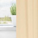 vidaXL Fekete Függöny Gyűrűkkel 2 pcs Krém 245 x 140 cm Poliészter