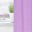 vidaXL Fekete Függöny Gyűrűkkel 2 db Lila 140 x 140 cm Poliészter