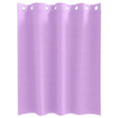 vidaXL Fekete Függöny Gyűrűkkel 2 db Lila 140 x 140 cm Poliészter