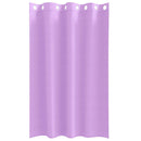 vidaXL Fekete Függöny Gyűrűkkel 2 pcs Lila 175 x 140 cm Poliészter