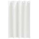 vidaXL Fekete Függöny Gyűrűkkel 2 pcs Tiszta Fehér 175 x 140 cm