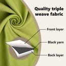 vidaXL Fekete Függöny Gyűrűkkel 2 pcs Zöld 175 x 140 cm Poliészter