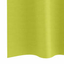 vidaXL Fekete Függöny Gyűrűkkel 2 db Zöld 245 x 140 cm Poliészter
