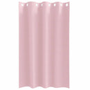 vidaXL Fekete Függöny Gyűrűkkel 2 pcs Babarózsaszín 175 x 140 cm
