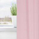 vidaXL Fekete Függöny Gyűrűkkel 2 pcs Babarózsaszín 225 x 140 cm