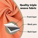 vidaXL Fekete Függöny Gyűrűkkel 2 pcs Terrakotta 140 x 140 cm