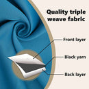 vidaXL Fekete Függöny Gyűrűkkel 2 pcs Türkiz 245 x 140 cm Poliészter