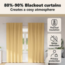 vidaXL Fekete Függöny Gyűrűkkel 2 pcs Bézs 260 x 140 cm Poliészter