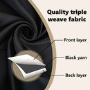 vidaXL Fekete Függöny Gyűrűkkel 2 pcs Fekete 225 x 140 cm Poliészter