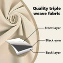 vidaXL Fekete Függöny Gyűrűkkel 2 pcs Krém 175 x 140 cm Poliészter