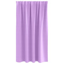 vidaXL Fekete Függöny Gyűrűkkel 2 pcs Lila 140 x 140 cm Poliészter