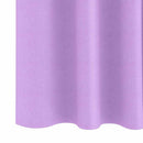 vidaXL Fekete Függöny Gyűrűkkel 2 pcs Lila 175 x 140 cm Poliészter