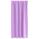 vidaXL Fekete Függöny Gyűrűkkel 2 pcs Lila 175 x 140 cm Poliészter