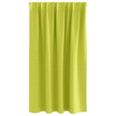 vidaXL Fekete Függöny Gyűrűkkel 2 pcs Zöld 140 x 140 cm Poliészter