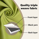 vidaXL Fekete Függöny Gyűrűkkel 2 pcs Zöld 245 x 140 cm Poliészter