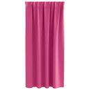 vidaXL Fekete Függöny Gyűrűkkel 2 pcs Élénk rózsaszín 175 x 140 cm